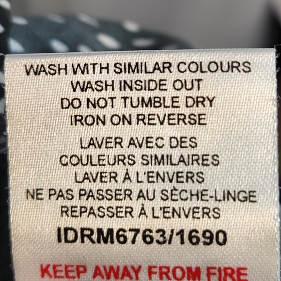 Influence Black w/White Spots Short Sleeve Tiered Skirt Maxi Dress Size 10 - Picture 10 of 10